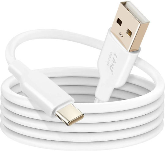 Linq USB to USB-C Charging Data Transfer Cable 3A 36W Fast 1.2m White