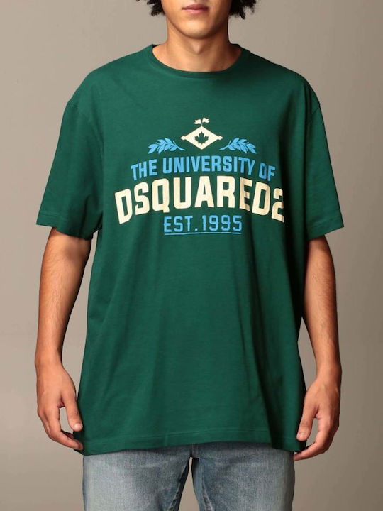 Dsquared2 Тениска Зелен