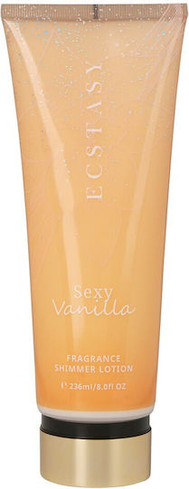 Ecstasy Perfumes Ecstasy Ενυδατική Κρέμα Σώματος με Άρωμα Βανίλια 236ml