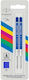 Parker Ballpen Refill Blue Economy 2 Pieces 3026981665448 Medium Nibs