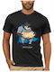 T-shirt Fatman Черна