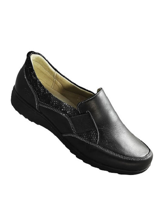 Treintas Shoes Slip-on Μαύρα Treintas Shoes Slip-on Μαύρα