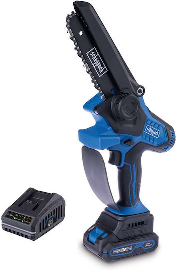 Scheppach BC-PS150-X 20V IXES Κλαδευτικό Αλυσοπρίονο Μπαταρίας 1x2Ah 20V 1.8kg με Λάμα 15cm