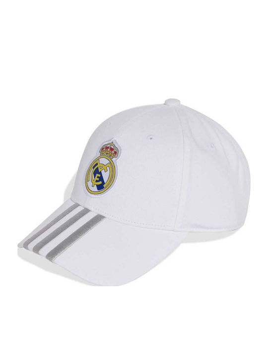 adidas Real Madrid Cap Γυναικείο Jockey Λευκό