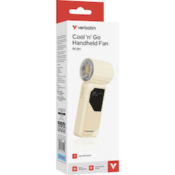 Verbatim Cool N Go Air Jet Ventilator De Mână USB 6W Alb