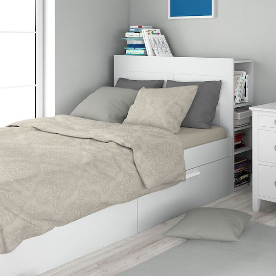 Dimcol Άρτεμις Σετ Υπέρδιπλο 4τμχ 240x270εκ. 702 Beige