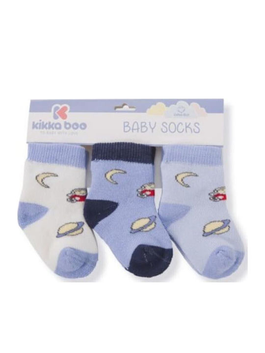 Kikka Boo Kids' Socks Sky Blue 3 Pairs