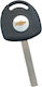 Κέλυφος Κλειδιού Chevrolet Υποδοχή Chip Λάμα Hu100 1189-ik