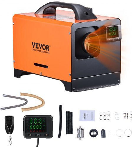 Vevor Diesel Air Heater Diesel Parking Heater 8 kW DC 12-24 V Digital Display