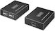 Digitus Usb Hub Extender Da-73120 4 X Ports Usb-a 2.0 150m Use Cat 6 Higher Black