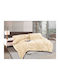 Silk Fashion Κουβερτοπάπλωμα Μονό 170x240εκ. Burble Cream 320 GSM