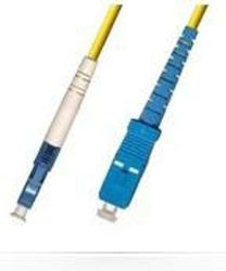 Fibră Optică LC/UPC-SC/UPC 3m Galbenă