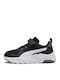 AC+ PS Kids Sports Shoes Running with Hook & Loop Closure Black