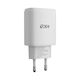 Next One Charger Without Cable GaN with USB-A Port and USB-C Port 30W Power Delivery Whites