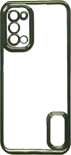 Electroplating Frame Umschlag Rückseite Gold (Galaxy A54Oppo A54)