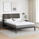 vidaXL Topper Dublu Poliester 140x190x7buc