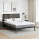 vidaXL Topper Dublu Poliester 140x190x7buc