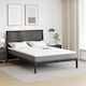 vidaXL Matratzentopper Doppel Polyester 140x200...
