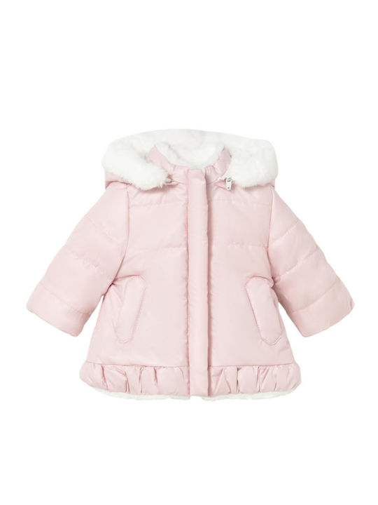 Mayoral Kinder Freizeitjacke mit Kapuze Baby Pink