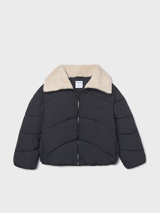 Kids' Casual Jacket Short Black