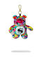 Sprayground Keychain Steady Trippin Mystery Bear Fabric