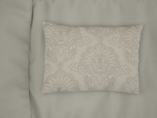 Dimcol Artemis Pillowcases with Envelope Cover Beige 50x70cm 33111647002