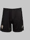 Kinder-Shorts/Bermudas Stoff Schwarz