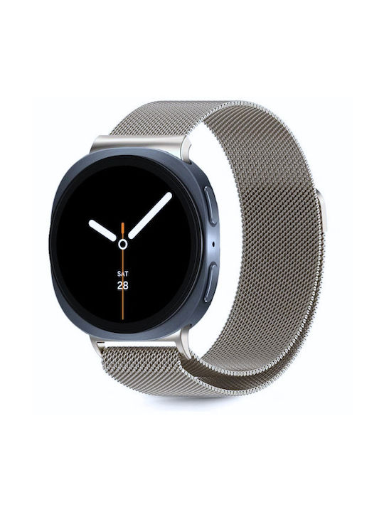 Tech-Protect Milaneseband Curea Oțel inoxidabil Aur (Galaxy Watch 8 / 8 Classic)