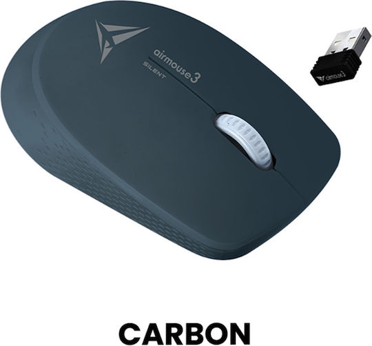 Alcatroz Airmouse 3 Безжичен Ергономичен Мишка Carbon