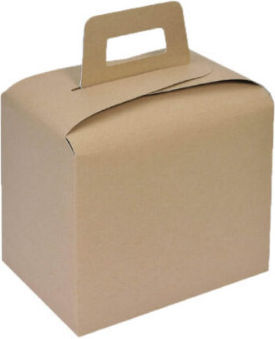 Κουτί Τροφίμων Kraft 17.5x12.5x16.5εκ.