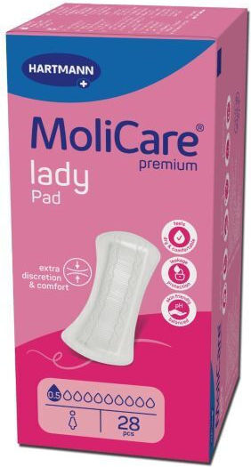 Hartmann Molicare Premium Γυναικείες Σερβιέτες Ακράτειας 28τμχ