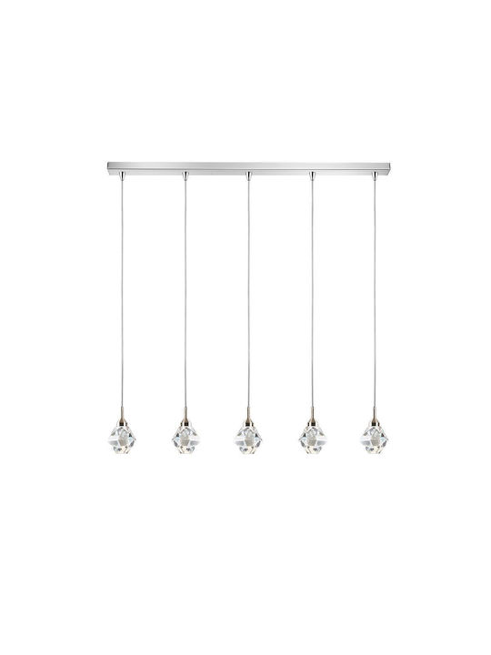 Luma Κρεμαστό Φωτιστικό LED με Θερμό Λευκό Φως 100x16εκ.