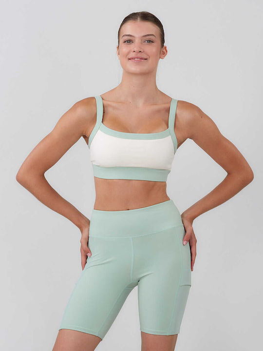 Admiral Women's Sports Bra without Padding Green