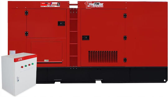 Kraftwele Three-phase Silent Generator Petroleum with Handle and Maximum Power 450kVA