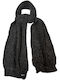 Women's Knitted Scarf Black