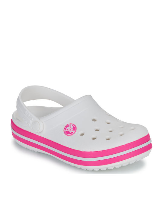 Crocs Children's Anatomical Beach Shoes White