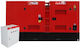 Kraftwele Silent Generator Petroleum Four-stroke with Handle and Maximum Power 300kVA