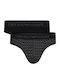 Men's Slips Black 2Pack