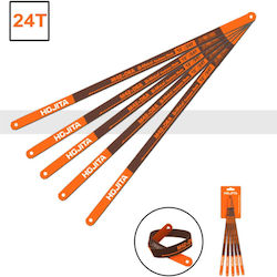 Hojita Hjhb1h24 Ersatzklingen Sägeblatt Metall Kunststoff Bi-metal Hss 24tpi 300mm Set 5 Stück