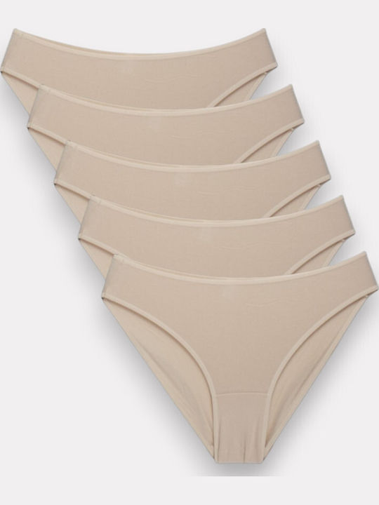 Sexen Women's Slip MultiPack Beige