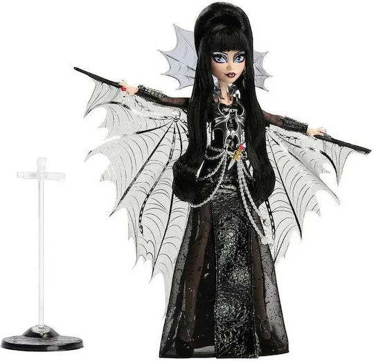 Mattel Monster High Mistress of the Dark, Elvira Skullector Συλλεκτική Κούκλα για 6+ Ετών