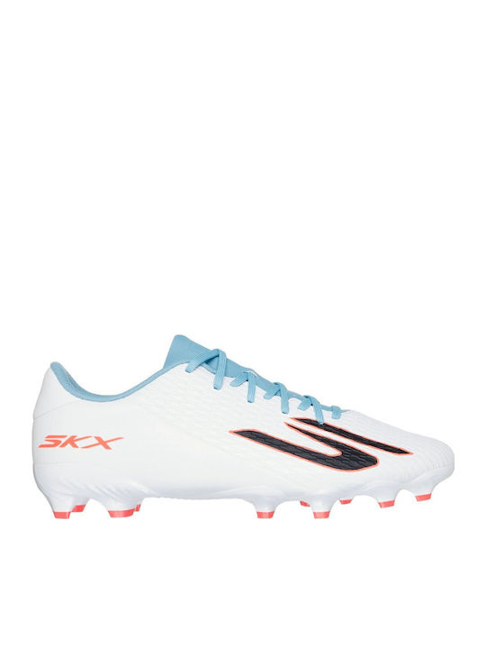 Skechers MG Football Shoes With White Cleats Skechers MG Football Shoes With White Cleats