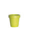 Flower Pot Round Iris 6L d25x22h cm Green/Yellow