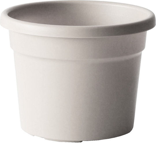 Γλαστρα Cylindro 5 5lt-d25x19h Cm-γκρι Μπεζ