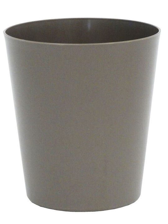 Plant Pot Orchid 1lt-d13x14h Cm-Gray Brown