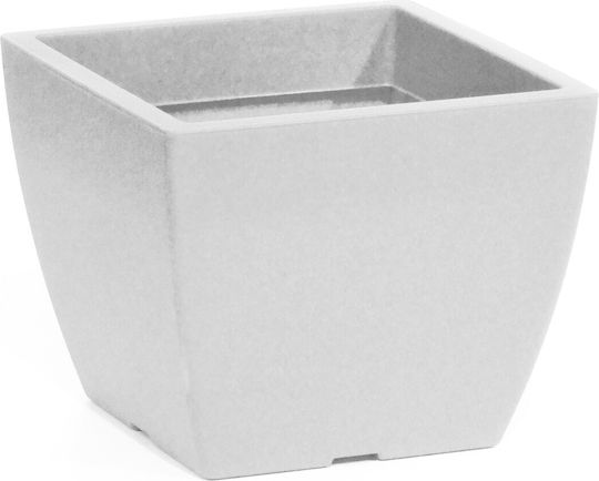 Каспо Tetp Linea 12л-27x27x22в Бял