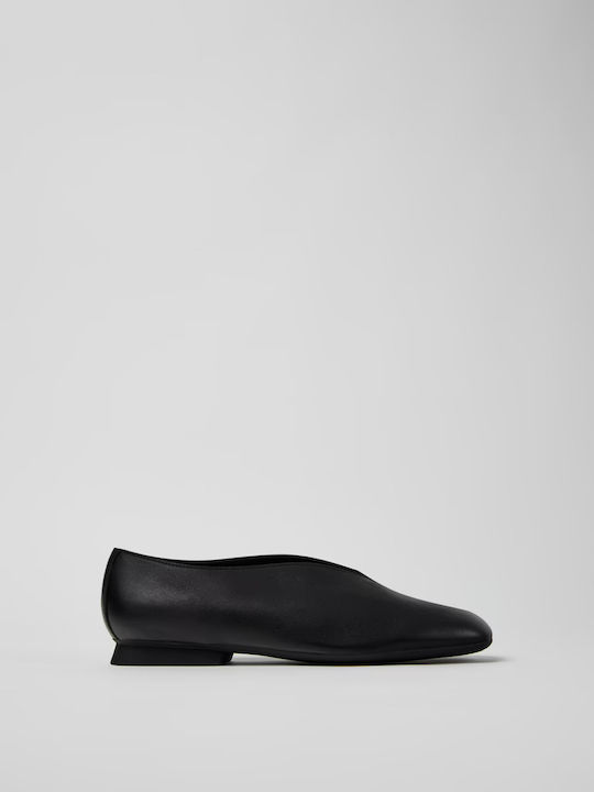 Camper Leather Ballerinas Casi Myra Black