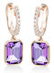 Diamond Group Ohrringe aus Rosa Gold mit Diamant