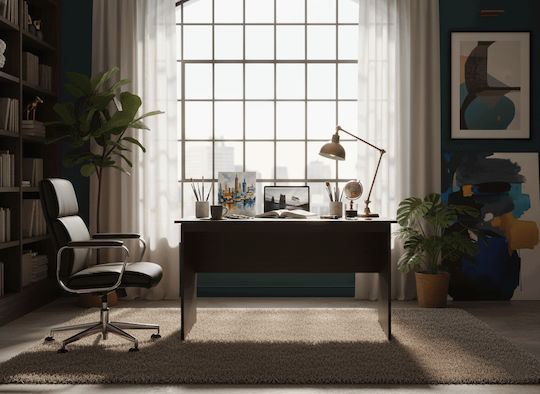 Birou Arden 150x72x75cm Wenge Birou Arden 150x72x75cm Wenge