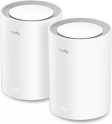 Cudy M3600 v1 Kit Dublu Rețea Mesh Wi-Fi
